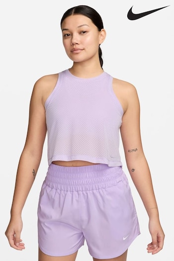 Nike Lilac Purple Dri-FIT One Classic Breathable Vest Top (976386) | £33