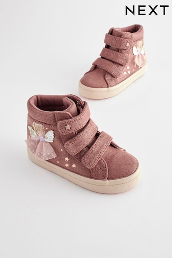Fig Pink Fairy High Top Trainers (976427) | £26 - £28