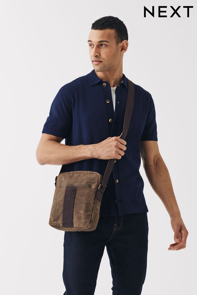 Mens Messenger Bags Cross Body Adjustable Bags Next