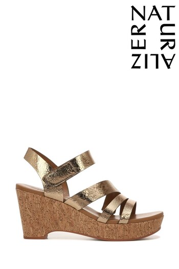 Naturalizer Cynthia Wedge Leather Sandals (976712) | £62