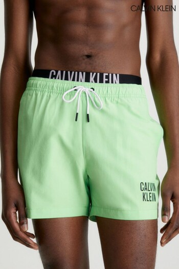 Calvin Klein Intense Power Medium Double Waistband Swim Shorts (9769F8) | £65