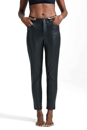 Commando 5 Pocket Faux Leather Gris Trousers (977207) | £179