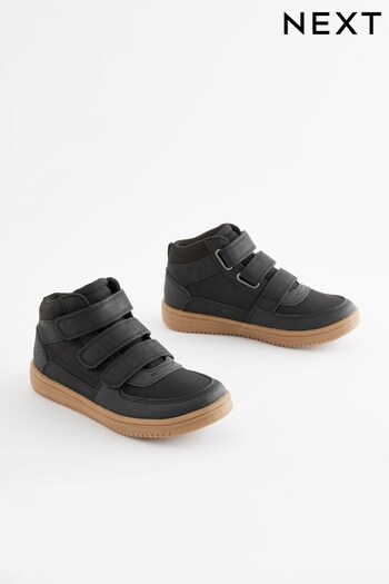 Black Touch Fastening High Top Trainers (977616) | £26 - £30