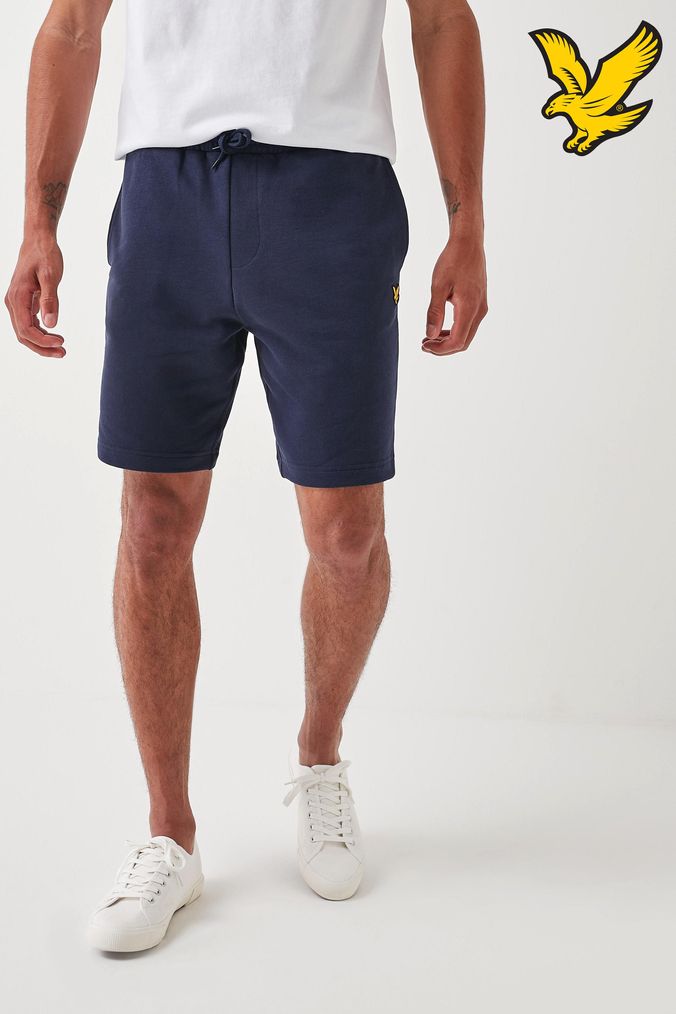 Lyle and scott shop chino shorts navy