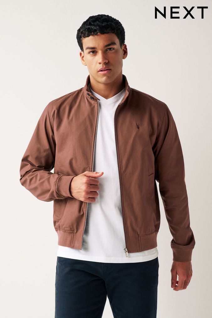 Next mens harrington on sale jacket