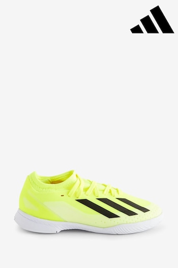 adidas Yellow Performance X Crazyfast League Indoor Boots (979025) | £50