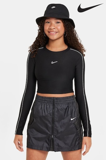 Nike Black Long Sleeve Top (980218) | £38