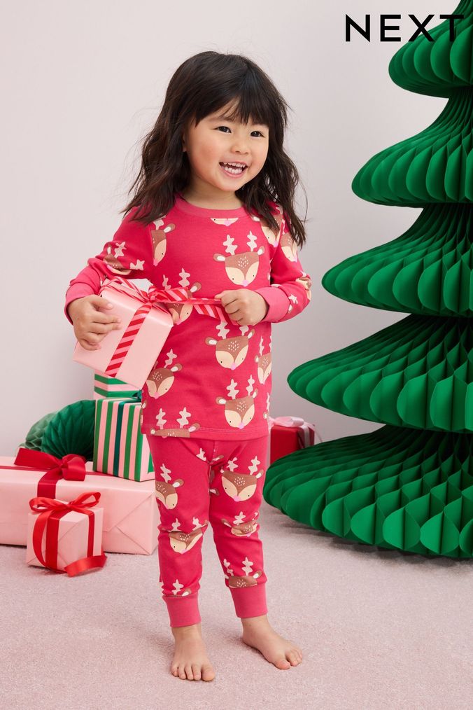 Girls Christmas Pyjamas Girls Christmas Nightwear Next UK
