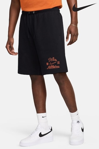 Nike Black Club Fleece French Terry Shorts (980537) | £60