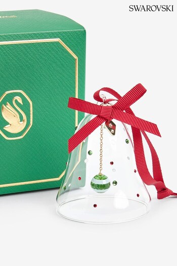 Swarovski White Holiday Cheers Bell Ornament Dulcis (981387) | £70