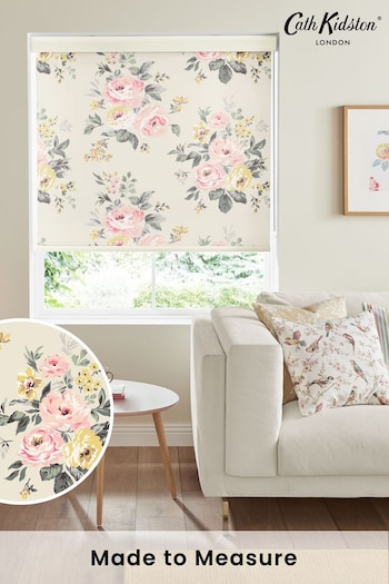 Cath Kidston Cream Vintage Bunch Multi Made To Measure Roller Blind (981860) | £58