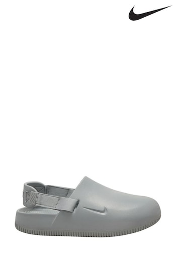 Nike Grey Calm Mules (981975) | £65