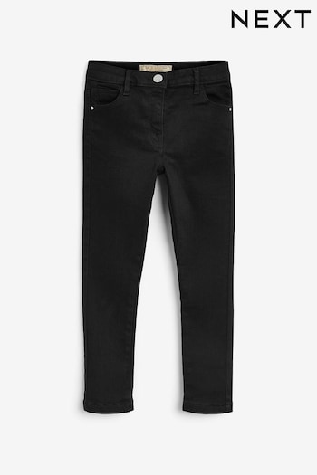 Black Denim Skinny Jeans logo-embossed (3-16yrs) (982772) | £13 - £18
