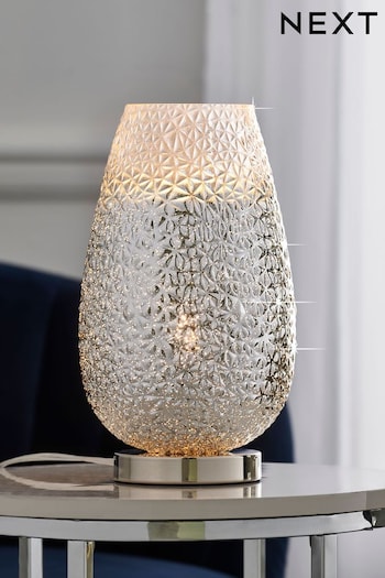 Chrome Monroe Large Touch Table Lamp (982852) | £55