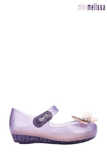 Mini Melissa Purple Ultragirl Bugs Glisten Shoes Global (982870) | £62