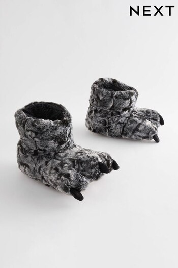 Grey Claw Warm Lined Slipper Boots (983218) | £15 - £18