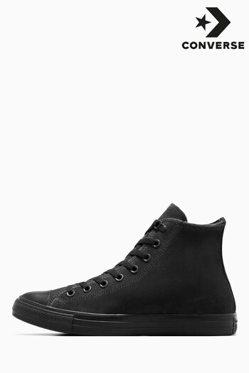 Converse Black All Star Suede Warm Winter Trainers (983580) | £70