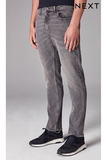 Grey Washed Slim Classic Stretch Jeans (984254) | £28