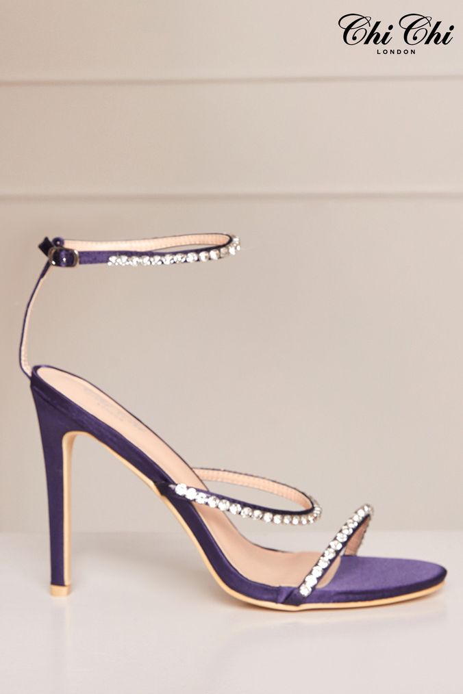 Purple discount heels uk
