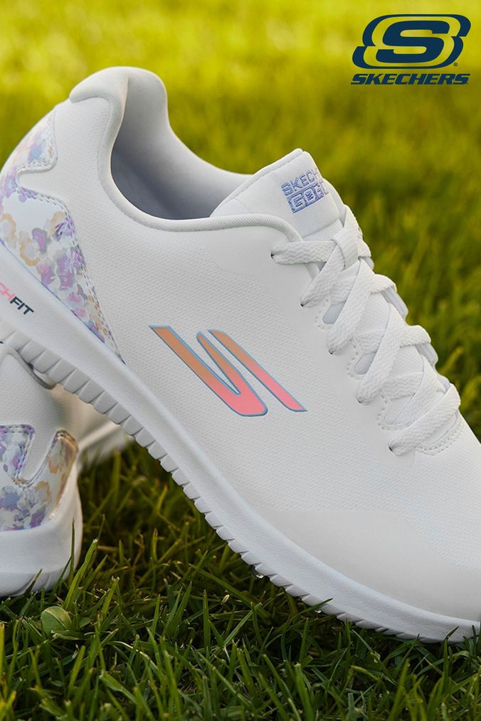 Buy Women s Skechers White Sportswear Trainers Online Next UK