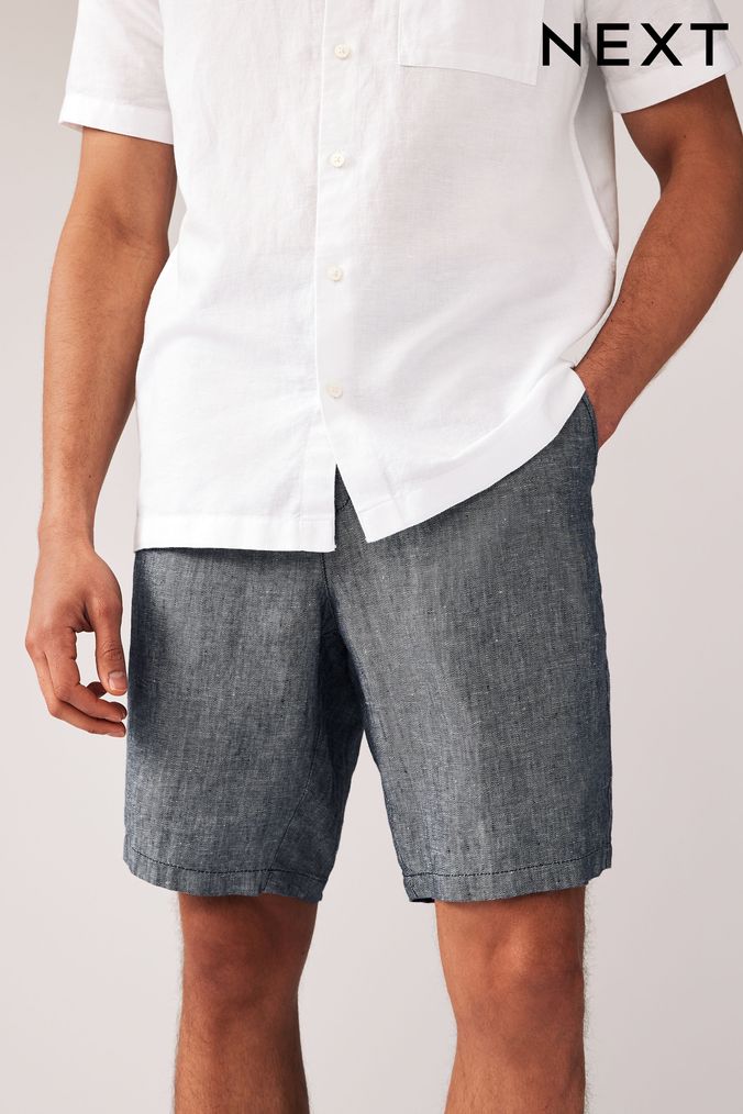 Linen shorts next outlet