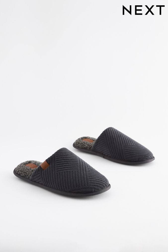 Buy Men s Slippers Loungewear Online Next UK