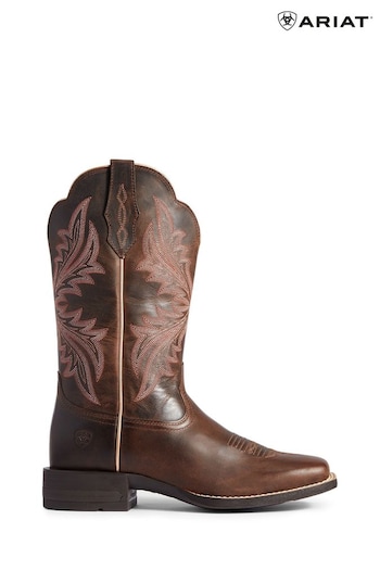 Ariat West Bound Western Brown Boots (985573) | £185
