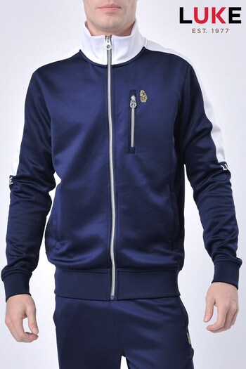 Luke 1977 Navy Blue Manchester Sweater (985591) | £90