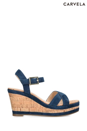Carvela Blue Kendall Sandals (985716) | £129