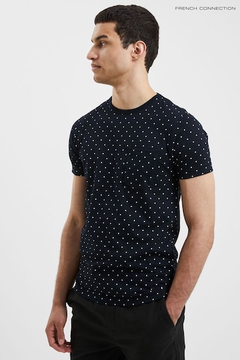 French Connection Spot Navy T-Shirt (986034) | £20