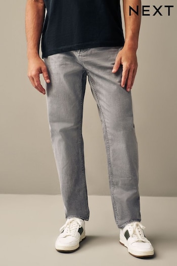 Light Grey Regular Fit Overdyed Denim Camo Jeans (986041) | £28