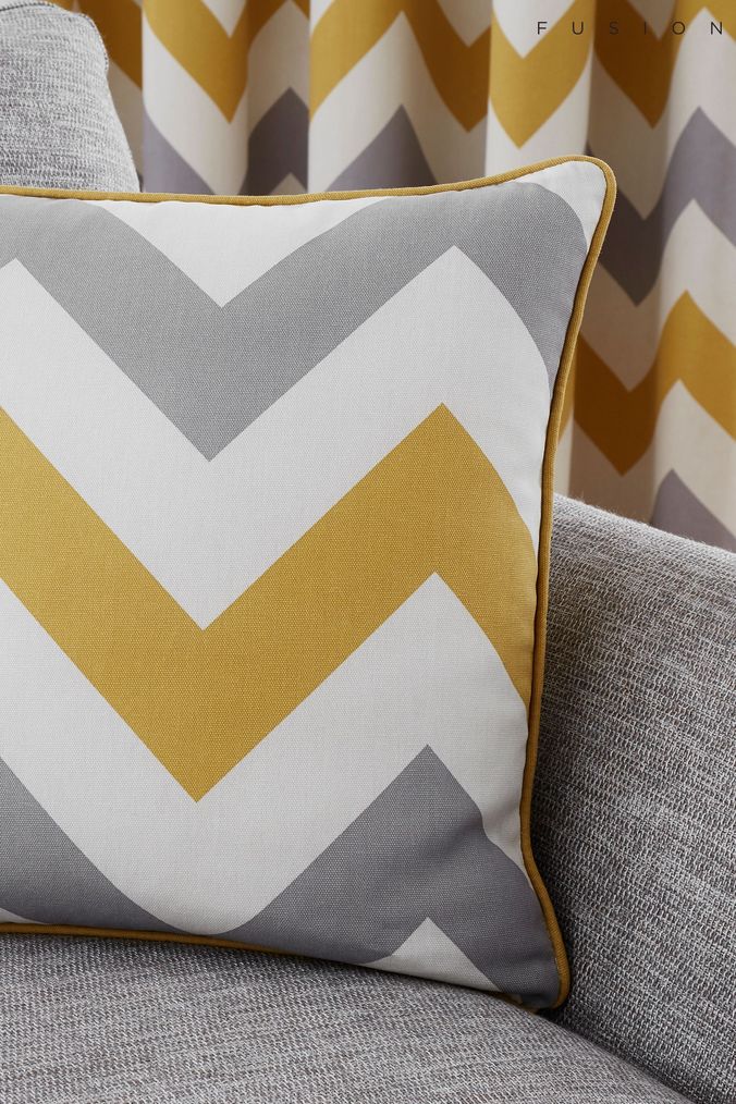 Next cushions yellow and grey 2025