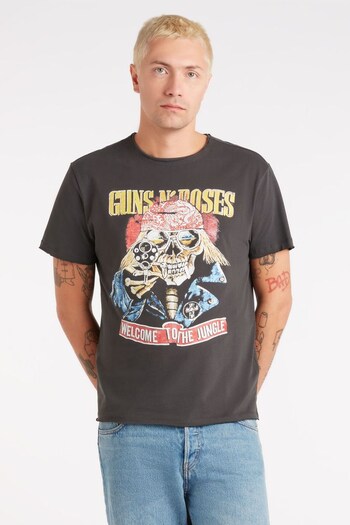 Amplified Grey Guns N Roses - Welcome T-Shirt (986078) | £25