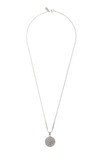 Orelia & Joe Compass Disc Chain Necklace (986302) | £25