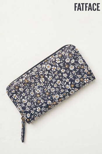 FatFace Blue Printed Purse (987185) | £25