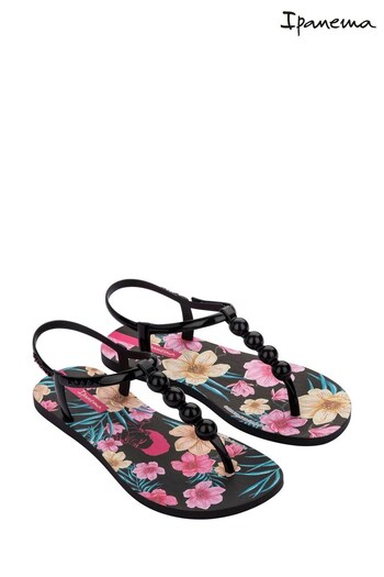 Ipanema Frida Black Sandals (987189) | £30