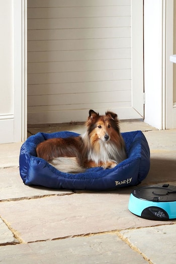 Bunty Blue Deluxe Soft  Washable Dog Bed (987498) | £30 - £35