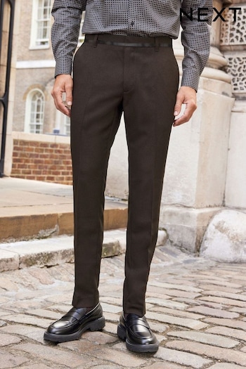 Bronze Slim Tuxedo Noir Trousers (987636) | £32