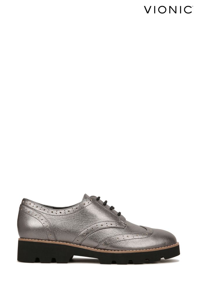 Womens grey brogues uk online