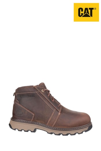 CAT® Brown Parker Boots (987785) | £120
