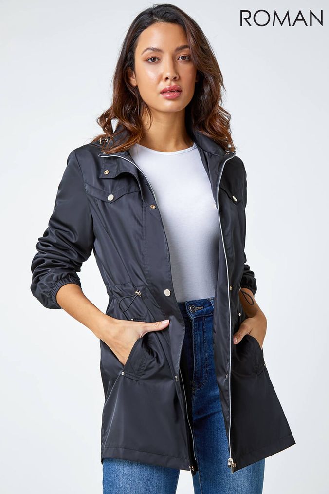 Roman cheap black jackets