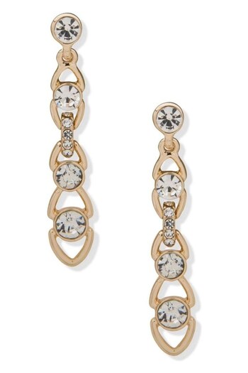 Anne Klein Ladies Pink Jewellery Earrings (988073) | £28