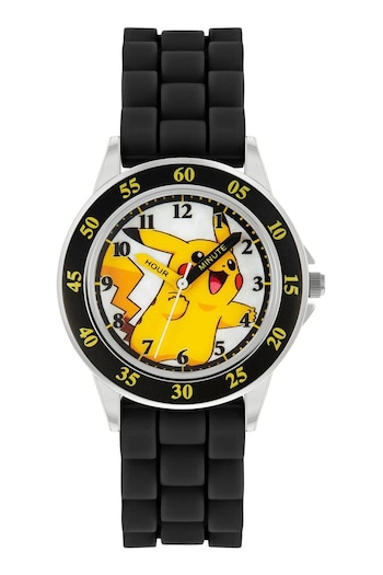 Peers Hardy Pokémon Silicone Strap Time Teacher Black Watch (988362) | £20