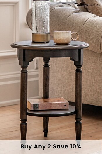 Gallery Home Brown Maddy Side Table (988575) | £350