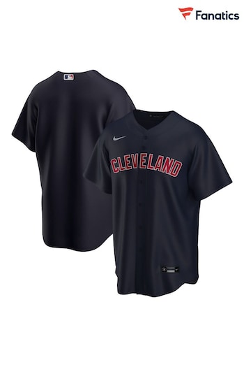 Nike Black Cleveland Guardians Official Replica Alternate Jersey (988893) | £95