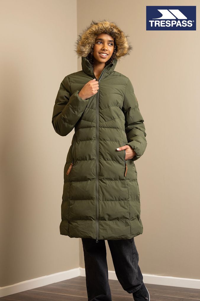 Trespass puffer coat women's 2025