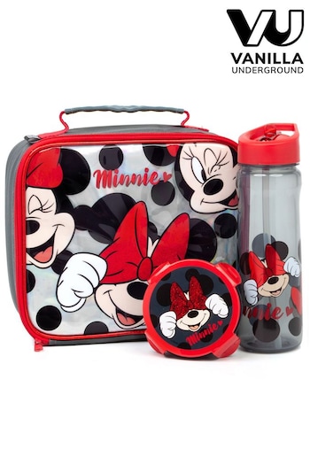 Vanilla Underground Red Minnie Mouse Licensing Lunch Box Set (990395) | £25