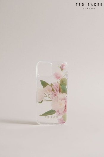 Ted Baker Natural Appeni Clear Flowers Iphone 13/14 Antishock Case (991233) | £30