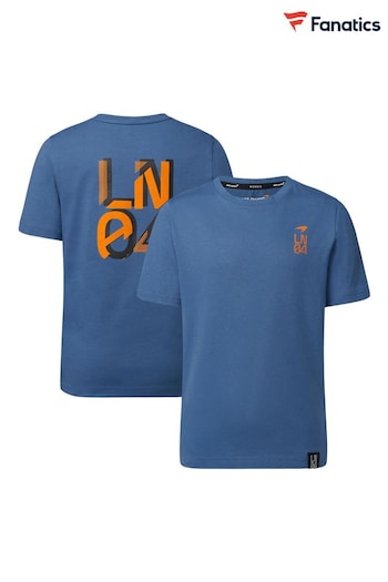 Fanatics Blue McLaren Lando Norris No 4 T-Shirt Kids (991377) | £27