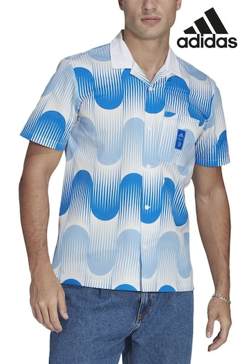nachtblauw Blue Spain Icon Short Sleeve Shirt (991516) | £63